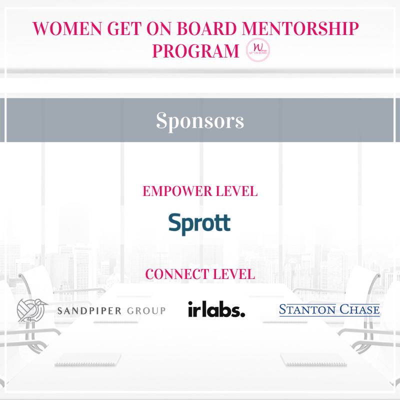 Mentorship Sponsors – Apr 6 Mentorship Sponsors Apr 6 1