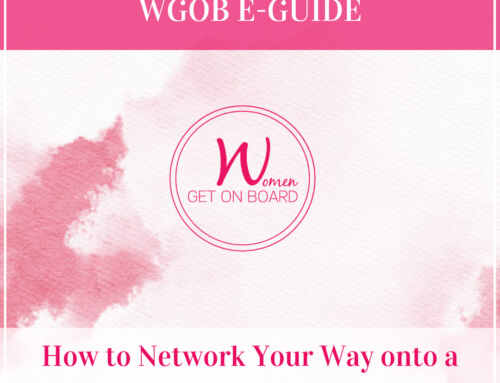 How to Network Your Way Onto A Board