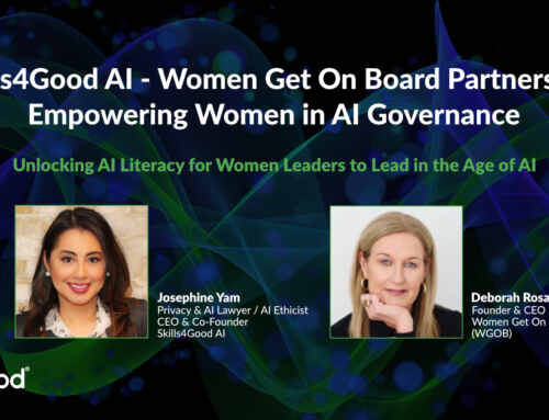 Partnership Announcement: Skills4Good AI & Women Get On Board