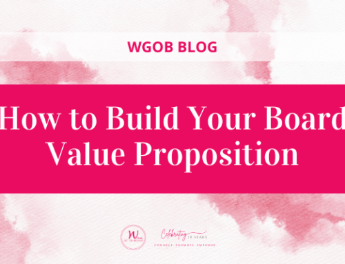 How to Build Your Board Value Proposition