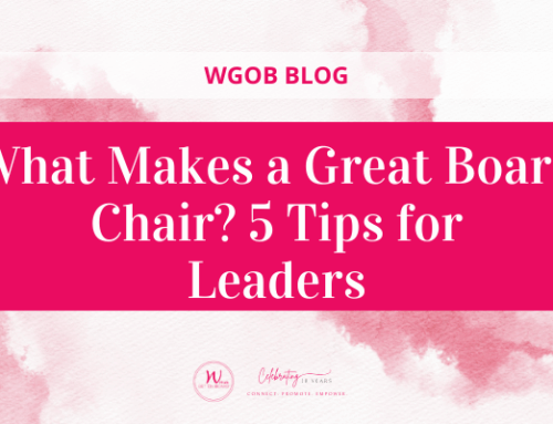 What Makes a Great Board Chair? 5 Tips for Leaders