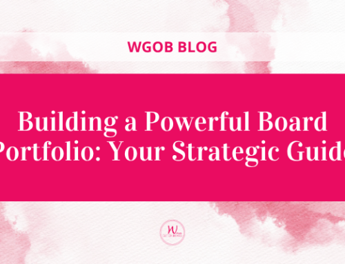 Building Your Board Portfolio: Your Strategic Guide